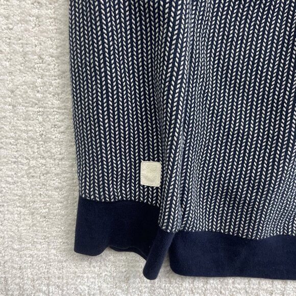 Vintage Y2K Mark Ecko Cut & Sew Pullover Sweater Men’s M Pocket Blue / White - Picture 14 of 14